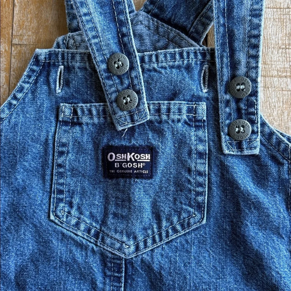 VTG Oshkosh denim jumper 4t